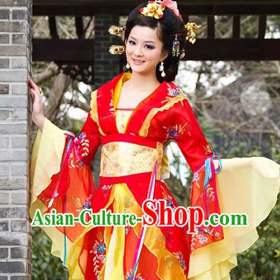 Ancient Chinese Wedding Dress Complete Set for Women