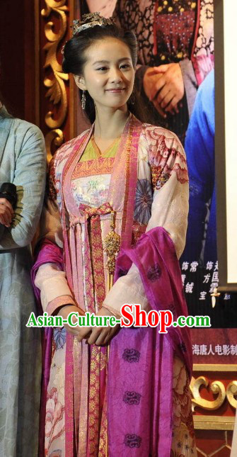 Ancient Chinese Swordsman Princess Costumes