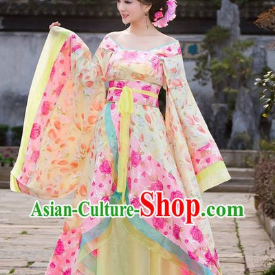 Ancient Chinese Beauty Yang Guifei Costumes