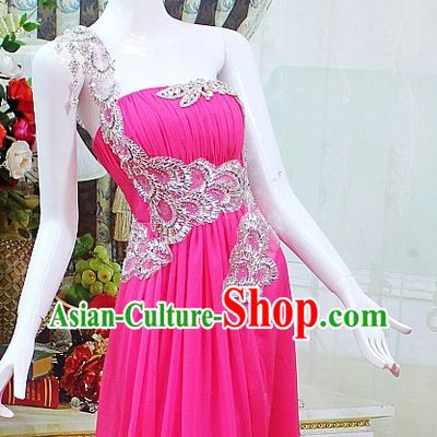 Romantic Handmade Long Evening Dress