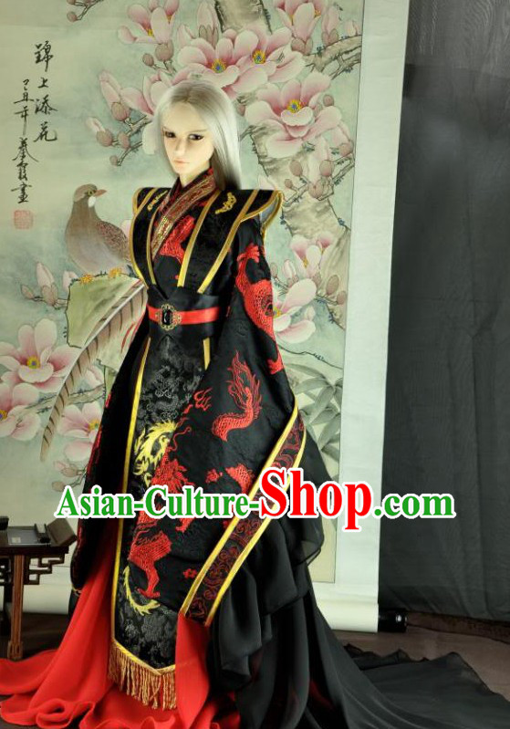 Ancient Chinese Emperor Dragon Costumes for Men