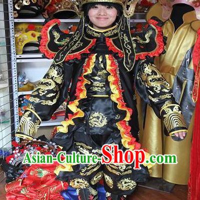 Traditional Chinese Change Mask Costumes Hat Boots Masks Complet Set