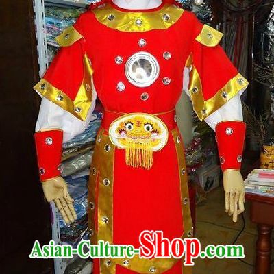 Chinese Opera Hua Mulan Costumes Full Set for Children
