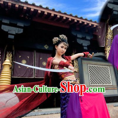 Ancient Chinese Film Swordswoman Costume