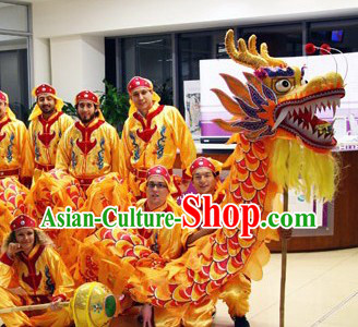 Competition and Parade Beijing Dragon Dance Costumes Complete Set