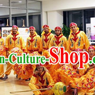 Long Beijing Dragon Dance Costumes Arts for Play or Display or Hanging from Ceiling