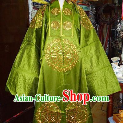 Ancient Chinese Rich People Costume and Hat for Men