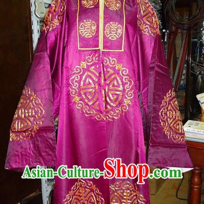 Ancient Chinese Rich People Costume and Hat for Men