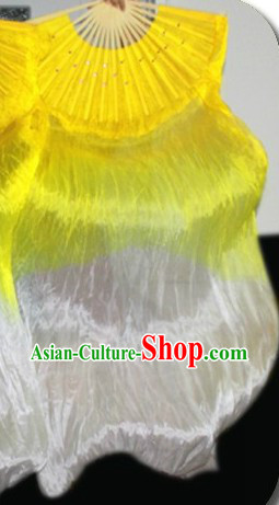 Traditional Chinese Color Changing Silk Dance Fan