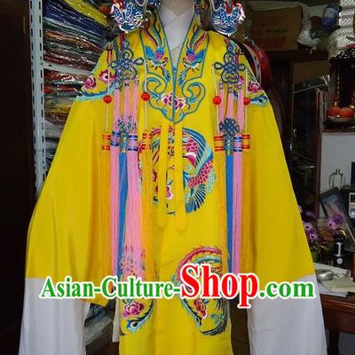 Chinese Classical Opera Phoenix Empress Costumes and Phoenix Coronet