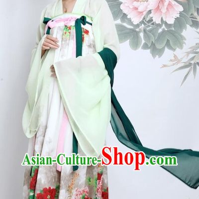 Ancient Chinese Tang Dynasty Beauty Clothing for Women