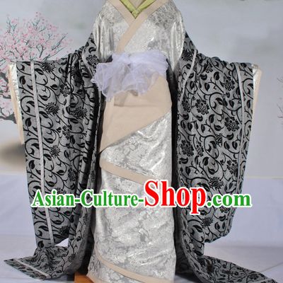 Ancient Chinese Palace Empress Clothing Complete Set for Women