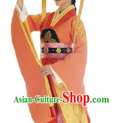 Ancient Chinese Female Prime Minister Costumes and Headpiece for Women