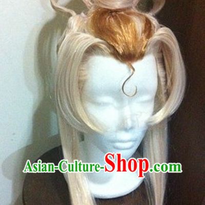 Ancient Chinese Long Guzhuang Wig