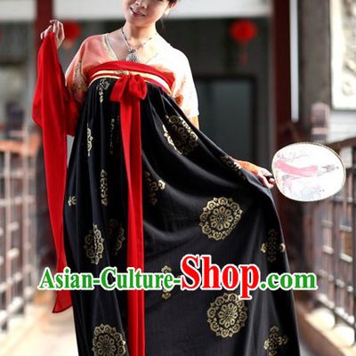 Ancient Chinese Tang Dynasty Princess Costume for Women