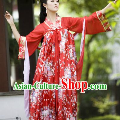Ancient Chinese Tang Dynasty Lady Costume for Women