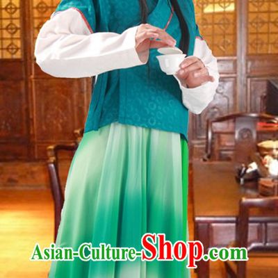 Ancient Chinese Tea Ceremony Costume for Women
