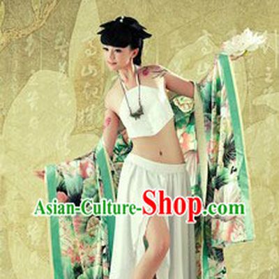 Ancient Chinese Lotus Lady Costume