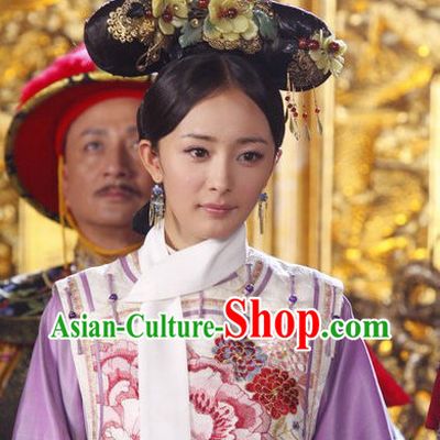 Chinese Qing Dynasty Palace Princess Costume for Women
