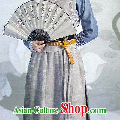 Ancient Chinese Invincible Eastern Costumes and Hat for Men