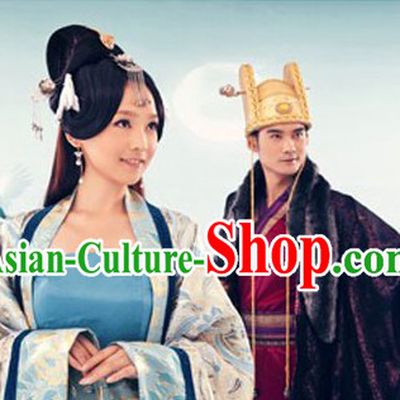 Ancient Chinese Emperor and Empress Costumes and Hats