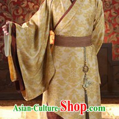 Ancient Chinese Prince Costume and Crown Set