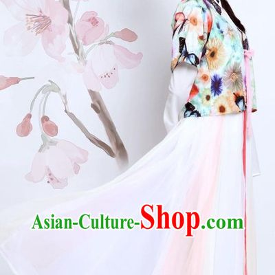 Ancient Chinese Han Dynasty Butterfly Clothes for Women