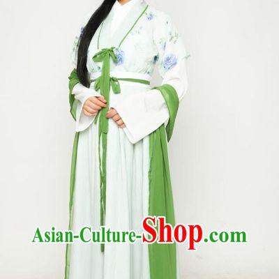 Ancient Chinese Han Dynasty Clothing Complete Set for Women