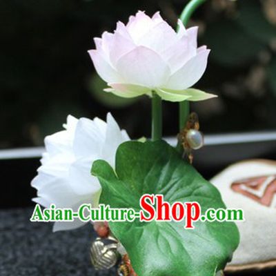 Traditional Chinese Handmade Lotus Hairpin