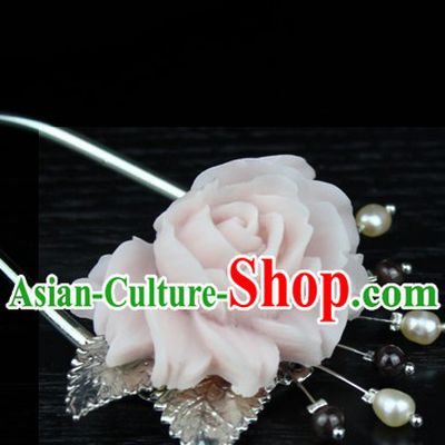 Traditional Chinese Handmade Flower Hairpin
