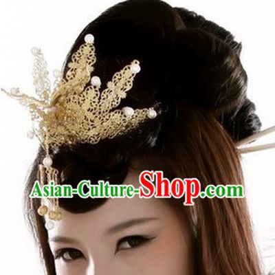 Ancient Chinese Handmade Wedding Phoenix Crown