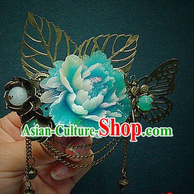 Ancient Chinese Handmade Flower Hair Accessories