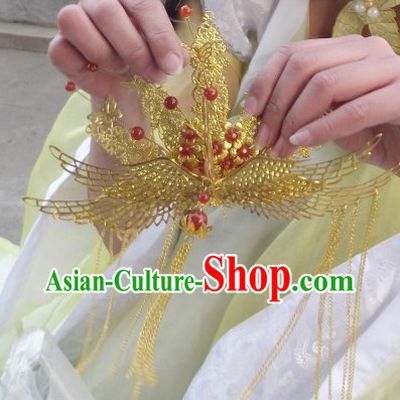 Ancient Chinese Handmade Wedding Phoenix Crown