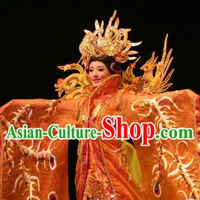 Ancient Chinese Empress Stage Performance Costumes
