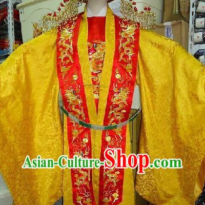 Chinese Ming Dynasty Empress Costumes and Phoenix Crown Complete Set