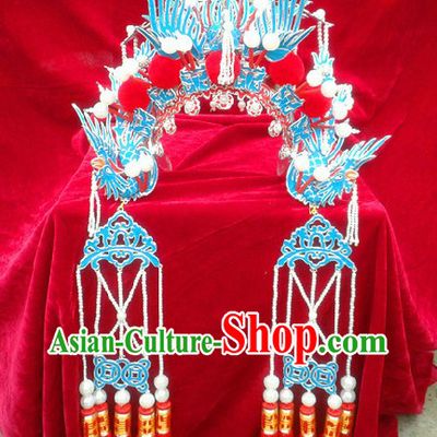 Traditional Chinese Peking Opera Phoenix Crown for Women