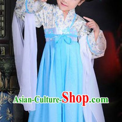 Ancient Chinese Tang Dynasty Lady Costume for Kids