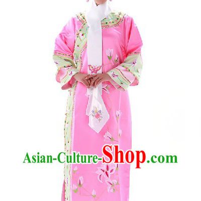 Chinese Manchu Qing Dynasty Pink Princess Costumes for Women