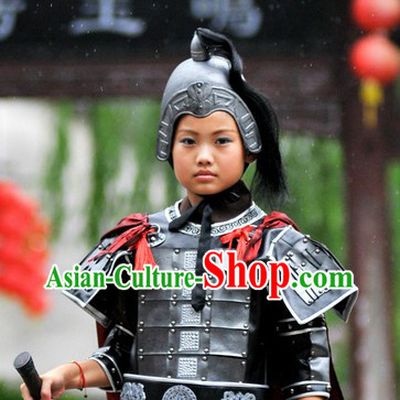 Ancient Chinese General Armor Costumes for Children