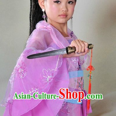 Ancient Chinese Hanfu Fairy Costumes for Children