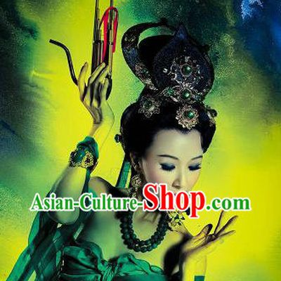 Ancient Chinese Palace Feitian Fairy Hair Accessories Complete Set for Women