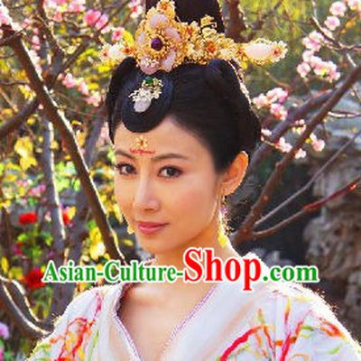 Ancient Chinese Princess Hair Accessories Complete Set for Brides