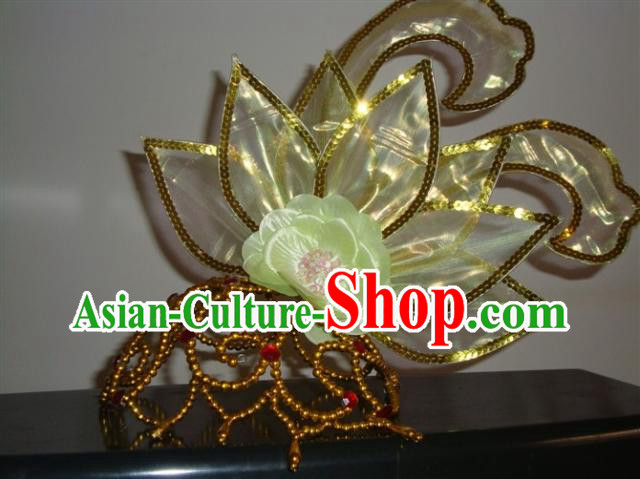 Chinese Classical Dancing Lotus Hair Accessories