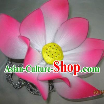 Chinese Classical Dancing Lotus Headpiece