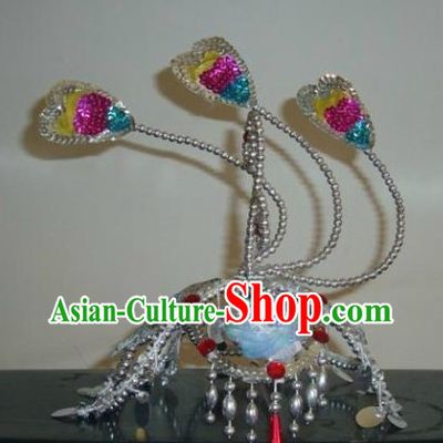 Chinese Classical Peacock Dance Headpiece