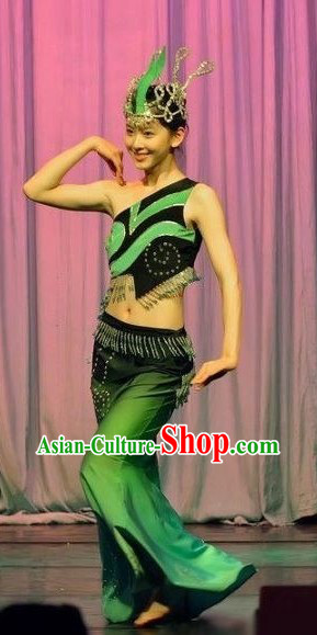 Traditional Chinese Stage Performance Dance Costume