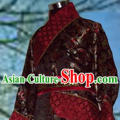 Ancient Chinese Han Dynasty Lord Clothing for Men