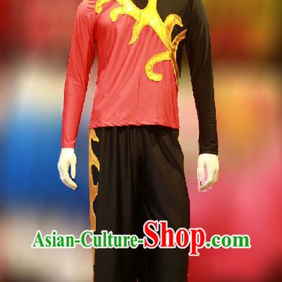 Traditional Chinese Drummer Player Costumes for Men
