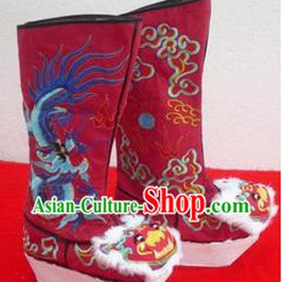Traditional Chinese Handmade Dragon Boots