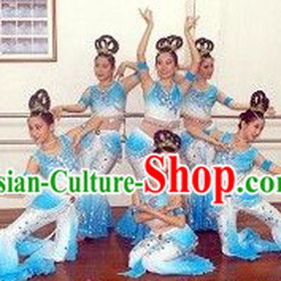 Dunhuang Dance Costumes and Head Pieces for Women